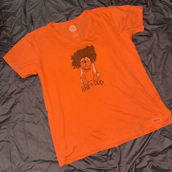 Life is Good “Hair of the Dog” T-Shirt - Picture 1 of 3